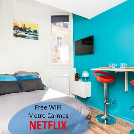 Superbe studio cosy Metro Carmes Apartamento Toulouse Exterior foto